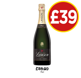 Lanson - Now Only £39 at Budgens