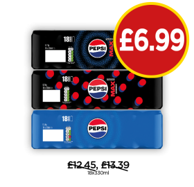 Pepsi, Max, Cherry - Now Only £6.99 at Budgens