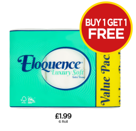 Floquence Luxury Soft - Buy 1 Get 1 FREE at Budgens