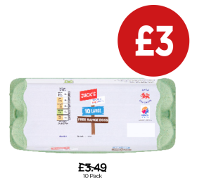 Jack's Eggs - Now Only £3 at Budgens