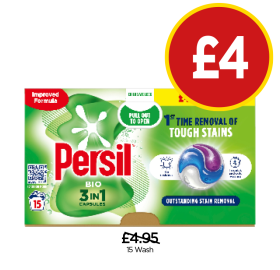 Persil Bio 2 in 1 - Now Only £4 at Budgens