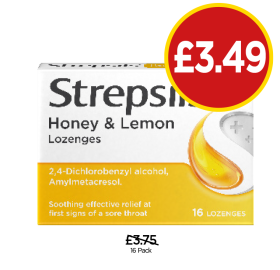 Strepsils Honey & Lemon - Now Only £3.49 at Budgens