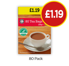 Tea Bags - Now Only £1.19 at Budgens