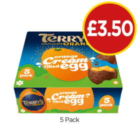 Terry's Chocolate Orange Cream Filled Egg - Now Only £3.50 at Budgens
