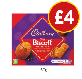 Cadbury Biscoff Filled Egg - Now Only £4 at Budgens