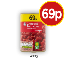 Chopped Tomatoes - Now Only 69p at Budgens