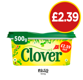 Clover - Now Only £2.39 at Budgens