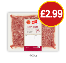 Jack's Beef Mince - Now Only £2.99 at Budgens