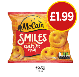 McCain Smiles - Now Only £1.99 at Budgens