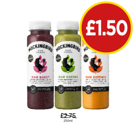 Mockingbird Raw Boost, Greens, Defence - Now Only £1.50 at Budgens
