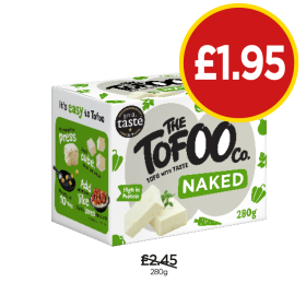 The Tofoo Co. Naked - Now Only £1.95 at Budgens