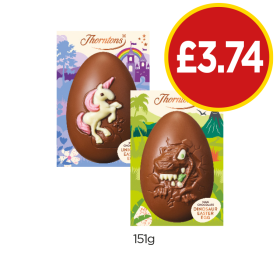 Thorntons Easter Eggs - Now Only £3.74 at Budgens