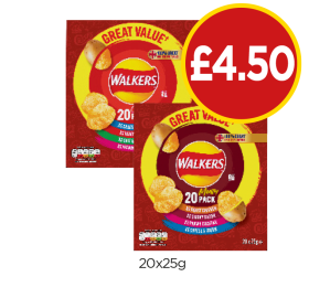 Walkers Multipack Classic, Meaty - Now Only £4.50 at Budgens