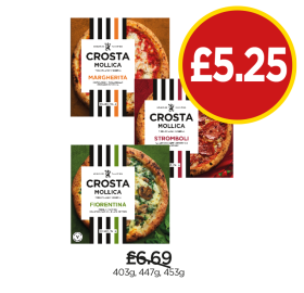 Crosta Mollica Margherita, Stromboli, Fiorentina - Now Only £5.25 at Budgens