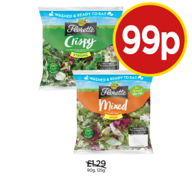 Florette Crispy, Mixed - Now Only 99p at Budgens