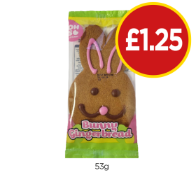 Gingerbread Bunny - Now Only £1.25 at Budgens