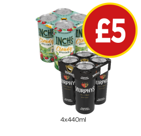 Inch's Cloudy, Murphy's - Now Only £5 at Budgens