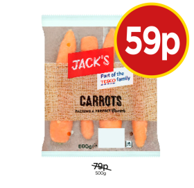 Jack's Carrots - Now Only 59p at Budgens