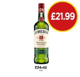 Jameson - Now Only £21.99 at Budgens