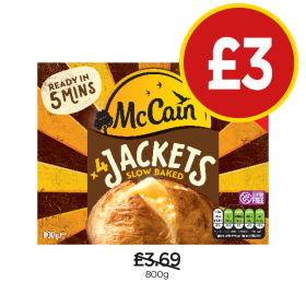 McCain Jackets - Now Only £3 at Budgens