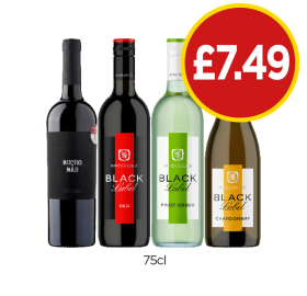 Mucho Mas, McGuigan Black Label Red, Pinot Grigio, Chardonnay - Now Only £7.49 at Budgens