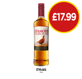 The Famous Grouse - Now Only £17.99 at Budgens