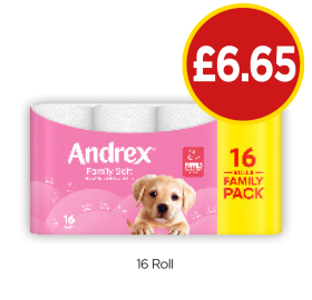 Andrex Family Soft - Now Only £6.65 at Budgens