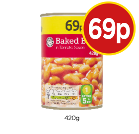 Baked Beans - Now Only 69p at Budgens
