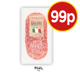 Charcuti Salami Milano - Now Only 99p at Budgens