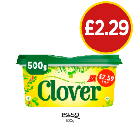 Clover - Now Only £2.29 at Budgens