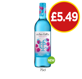 Echo Falls Blue Raspberry - Now Only £5.49 at Budgens