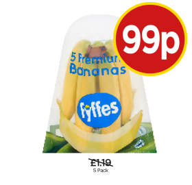 Fyffes Bananas - Now Only 99p at Budgens