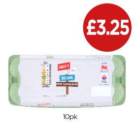 Jack's Large Eggs - Now Only £3.25 at Budgens