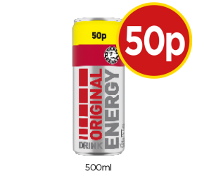 Original Energy Drink - Now Only 50p at Budgens