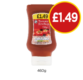Tomato Ketchup - Now Only £1.49 at Budgens