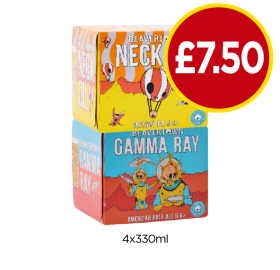 Beavertown Neck Oil, Gamma Ray - Now Only £7.50 at Budgens