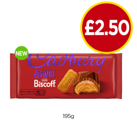 Cadbury & More Biscoff - Now Only £2.50 at Budgens