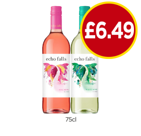Echo Falls Rosé, White Wine - Now Only £6.49 at Budgens