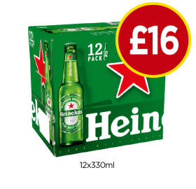 Heineken - Now Only £16 at Budgens
