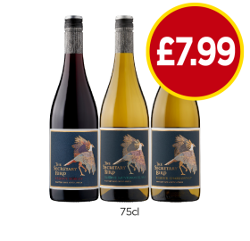 The Secretary Bird Reserve Merlot, Sauvignon Blanc, Chardonnay - Now Only £7.99 at Budgens
