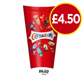 Celebrations - Now Only £4.50 at Budgens