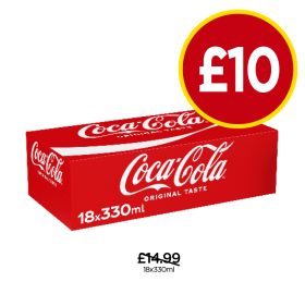 Coca Cola Original - Now Only £10 at Budgens