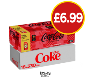 Diet Coke, Coca Cola Zero - Now Only £6.99 at Budgens