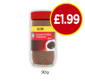 Instant Coffee Granules - Now Only £1.99 at Budgens
