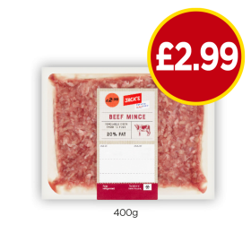 Jack's Beef Mince - Now Only £2.99 at Budgens