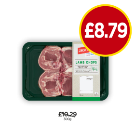 Jack's Lamb Chops - Now Only £8.79 at Budgens