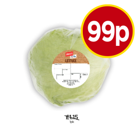 Jack's Lettuce - Now Only 99p at Budgens