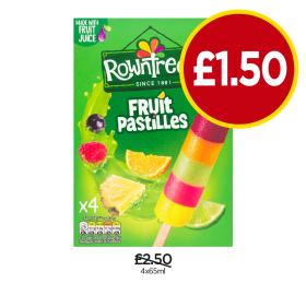 Rowntree's Fruit Pastilles Lollies - Now Only £1.50 at Budgens