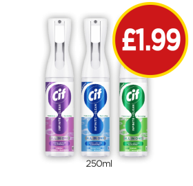 Cif All In One Fresh, Sensitive, Clean - Now Only £1.99 at Budgens