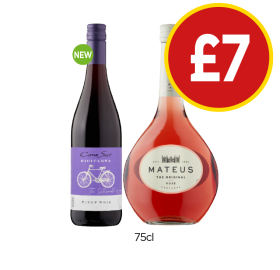 Cone Sur Bicicleta Pinot Noir, Mateus - Now Only £7 at Budgens